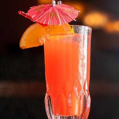 A refreshing cocktail.