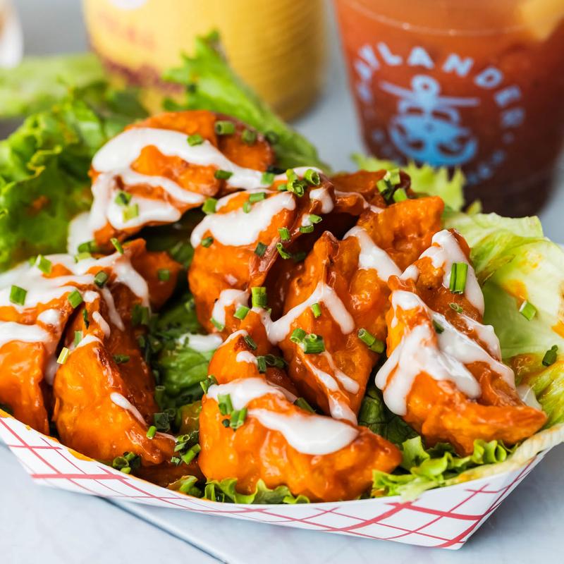 Buffalo Fried Chicken Dumplings photo