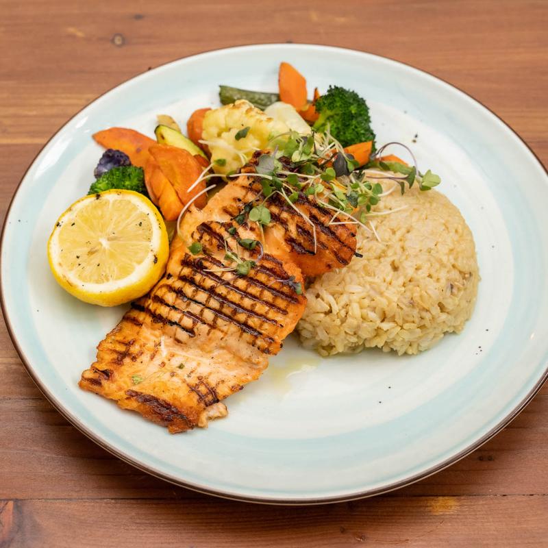 Grilled Fresh Sustainable Salmon (GF) photo