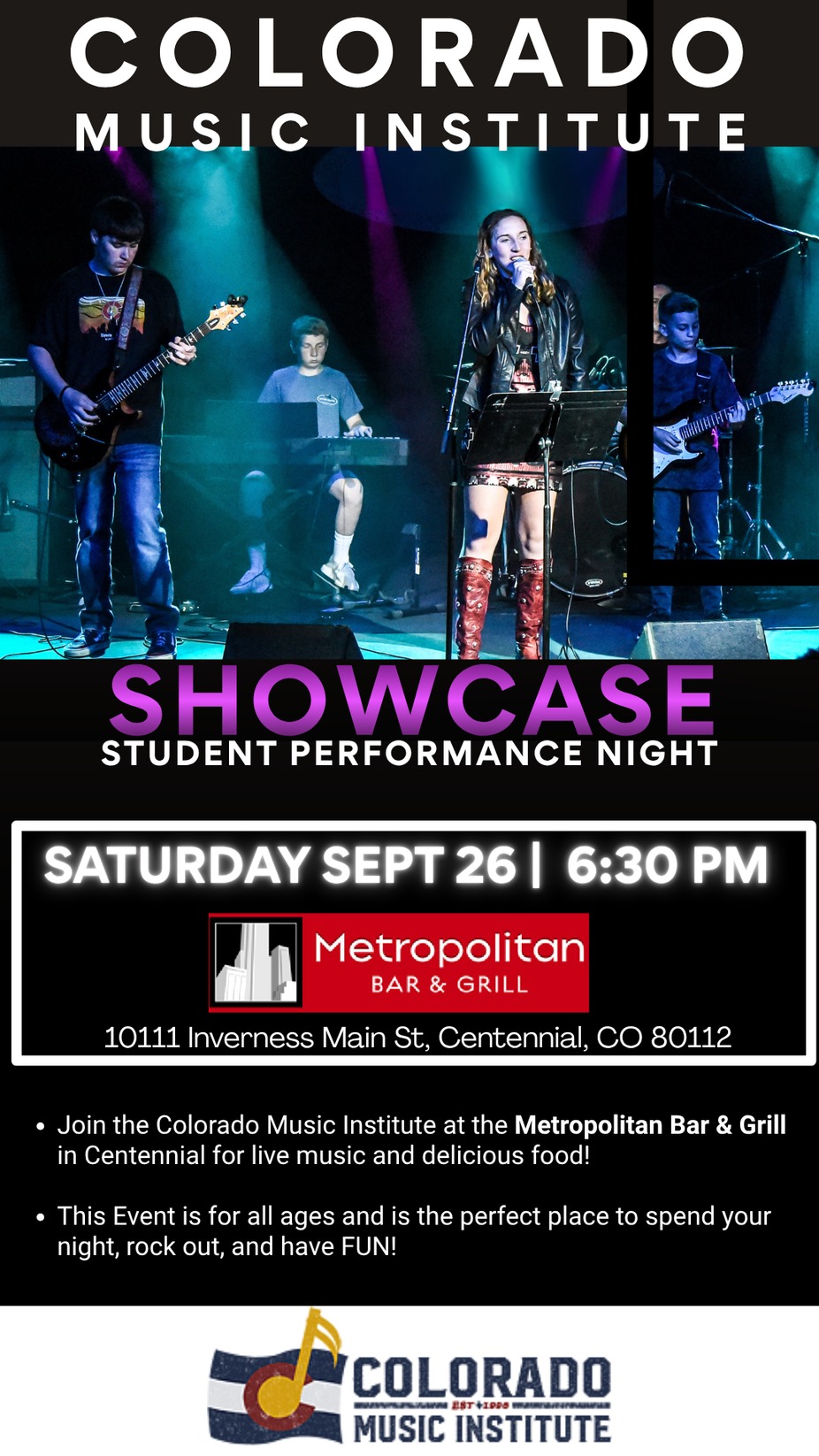 Colorado Music Institute Showcase! event photo
