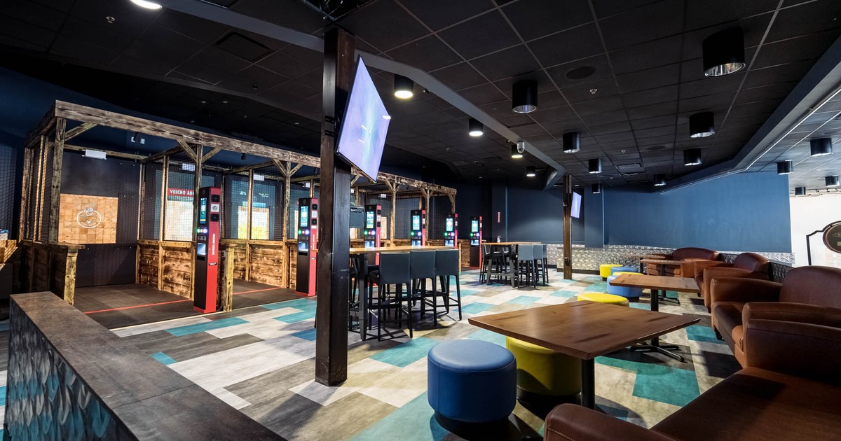 Interior, lounge seating area