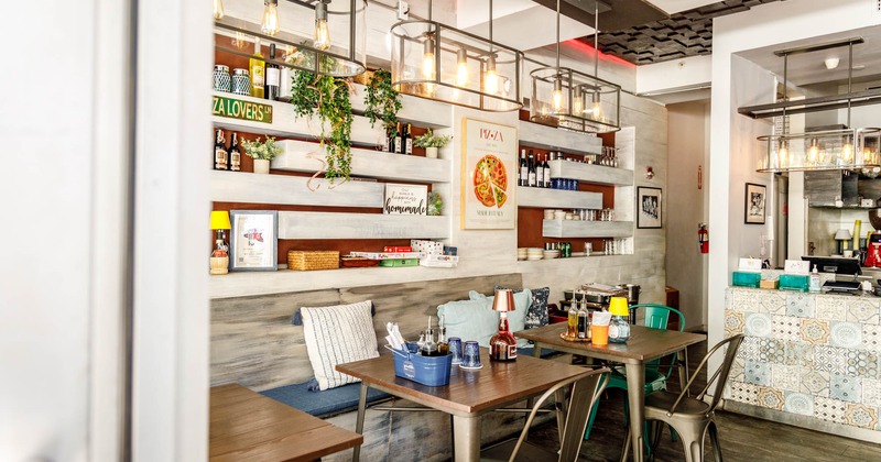 Interior seating space