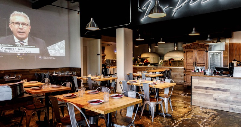 Interior seating area