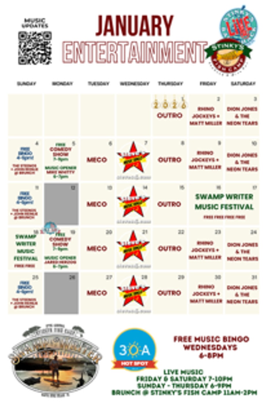 January Entertainment event photo