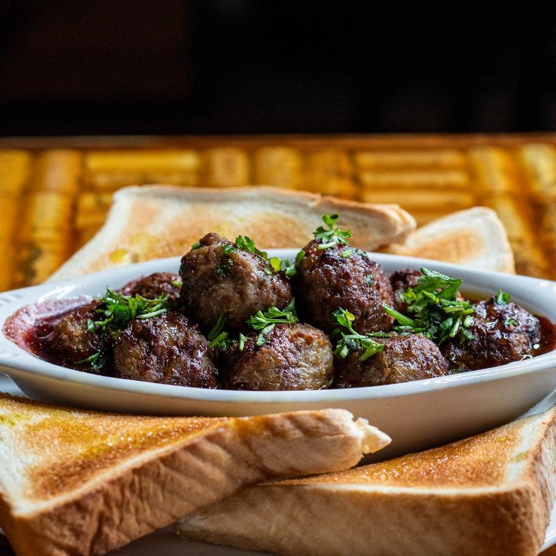 Meatballs in Raspberry Chipotle Wine Sauce photo