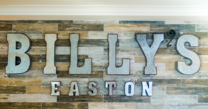 Interior, Billy's wall logo