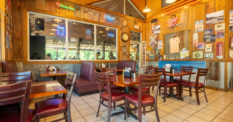 Interior, dining area