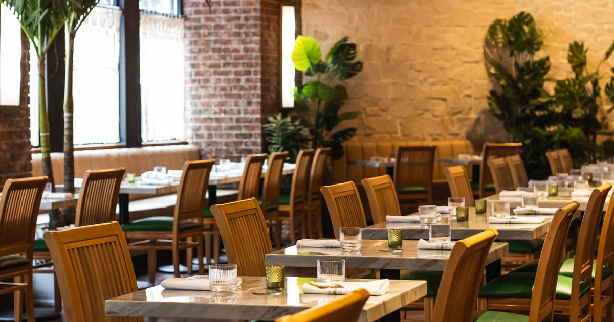 Interior, dining area