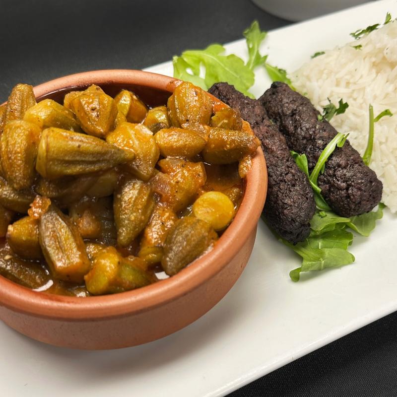 menu item 36 of 38, 'Bamia' Dinner Special