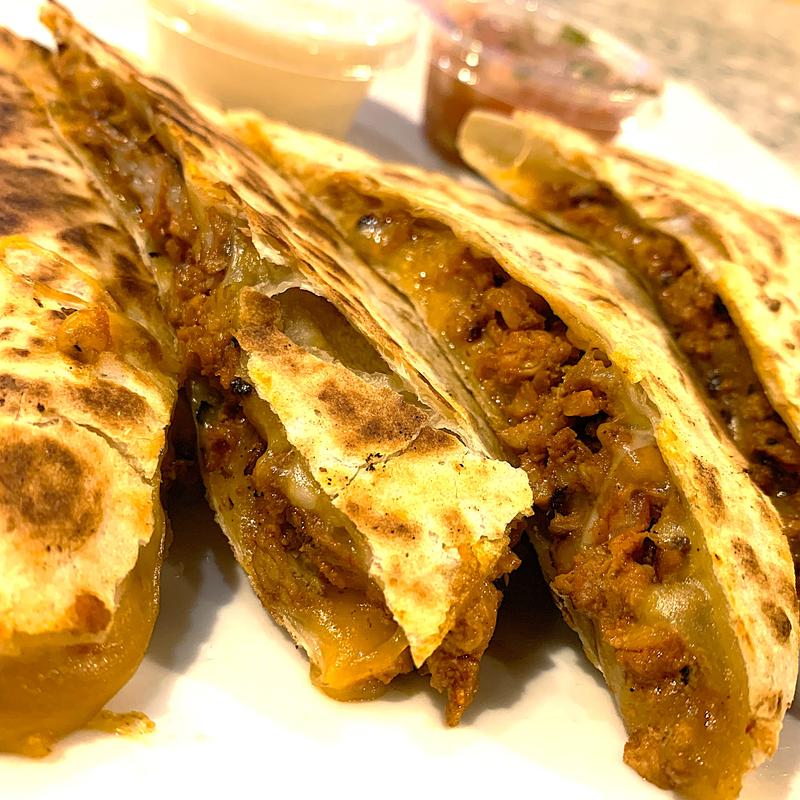 menu item 30 of 122, Spicy Pork Quesadilla