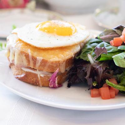 Croque Madame sandwich