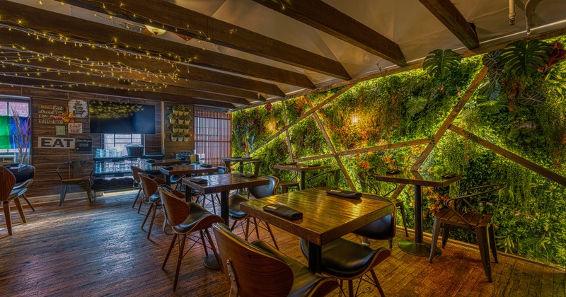 Restaurant dining area