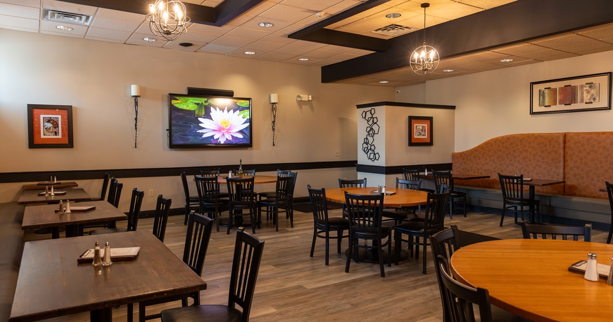 Interior, dining area