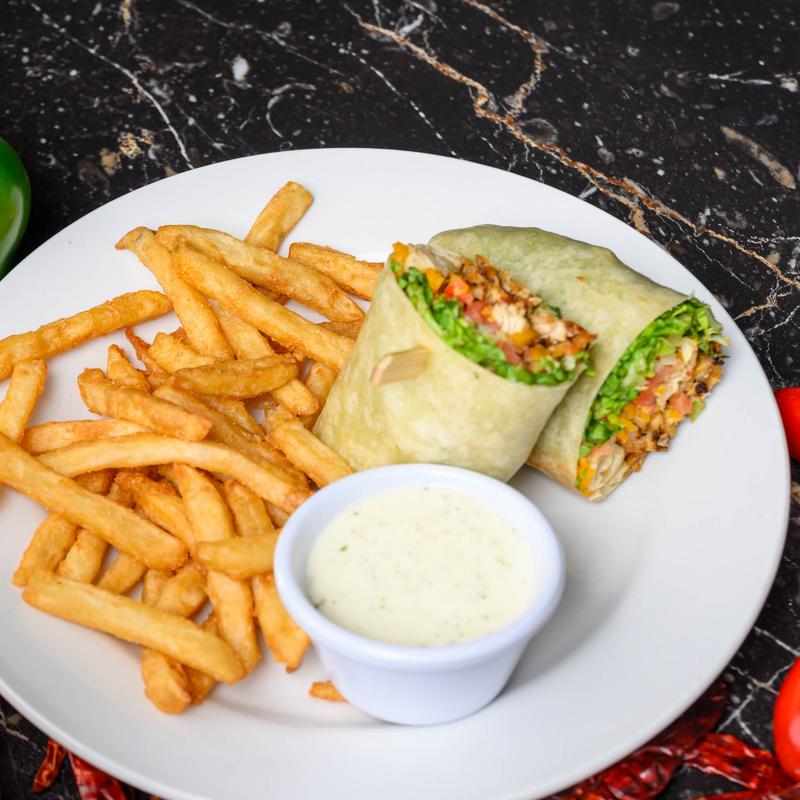 Chicken or Fish Wrap photo