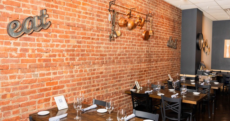 Interior, dining area