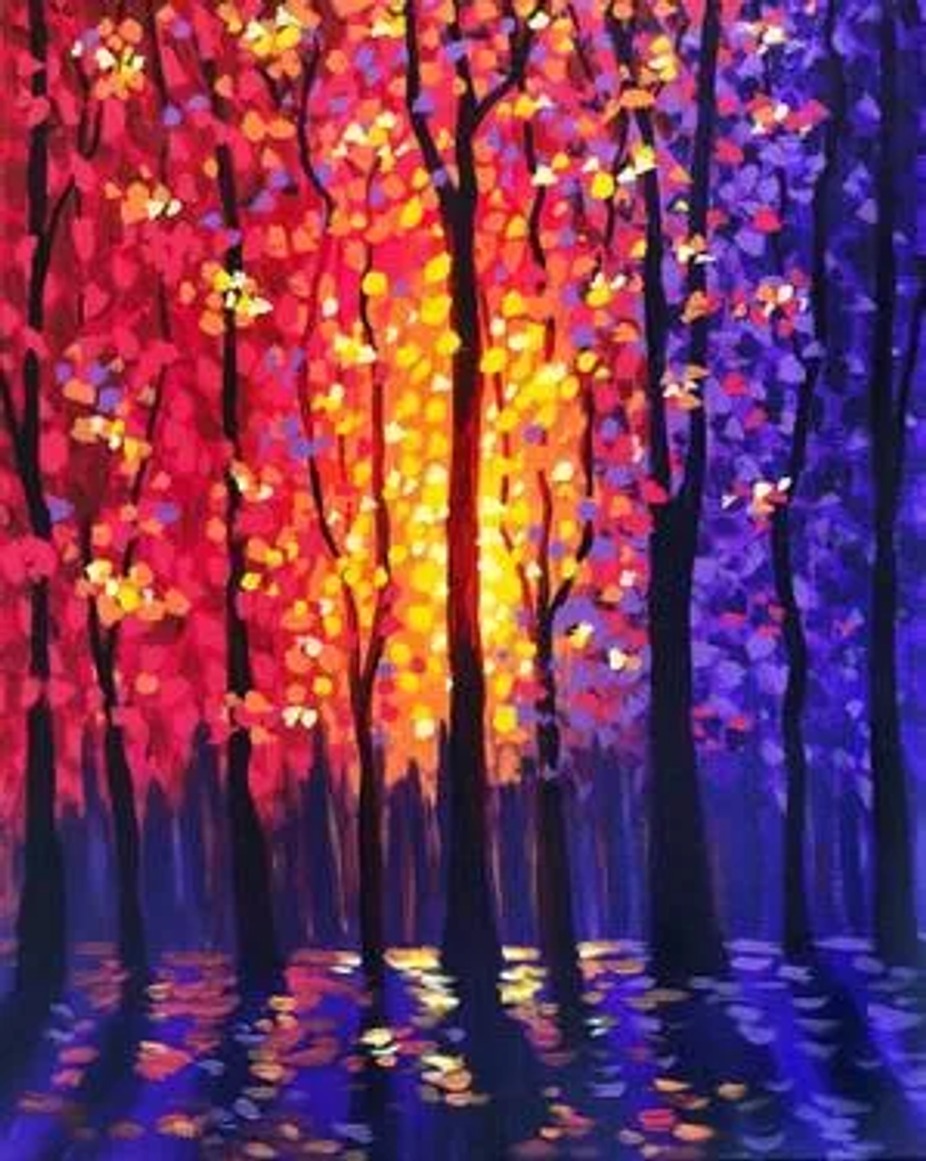Sip & Paint event photo