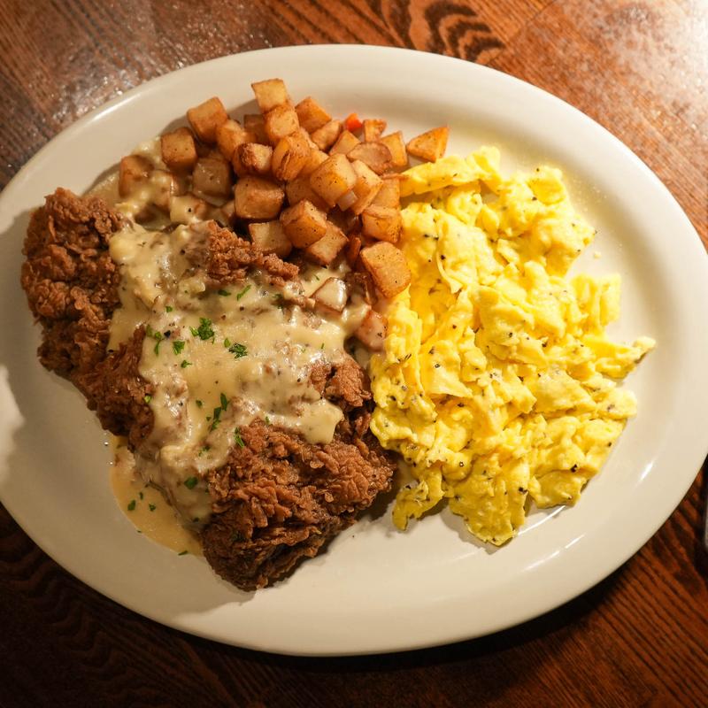 Chicken Fried Steak & Eggs photo