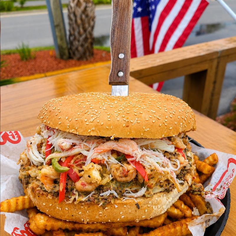 Seafood Muffuletta photo
