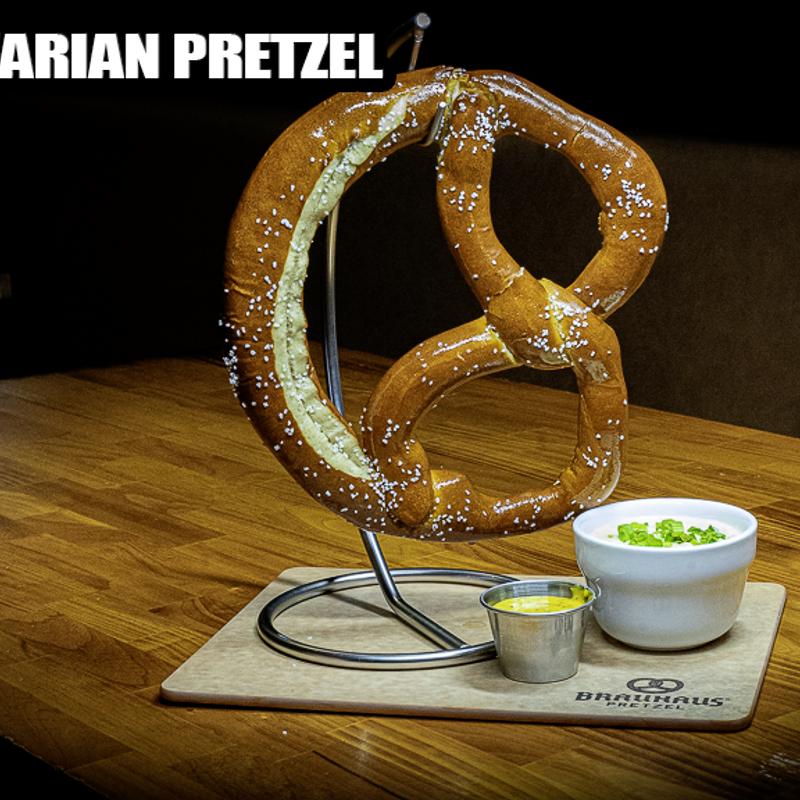 The GIANT Bavarian Pretzel.