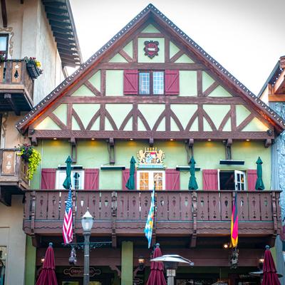 The restaurant building.