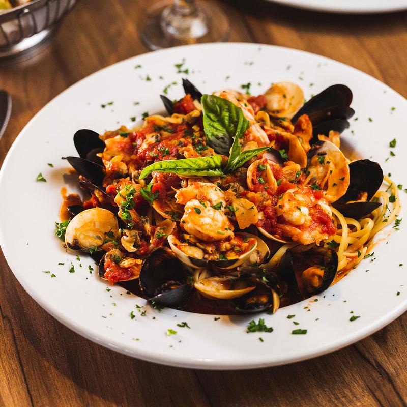 Linguine Pescatore (Red or White) photo
