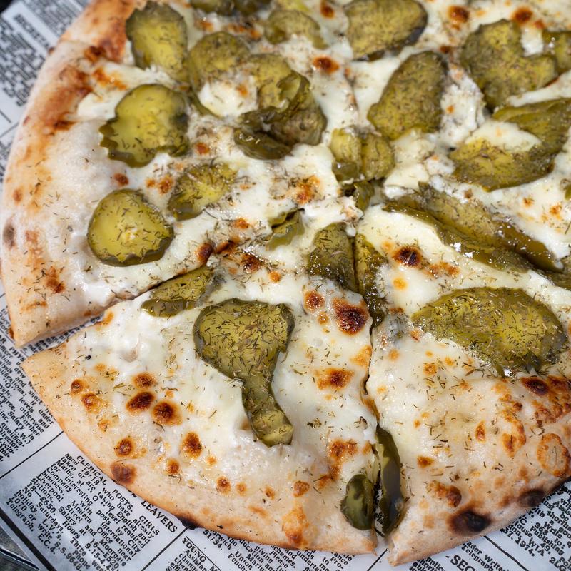menu item 11 of 17, Pickle Pizza