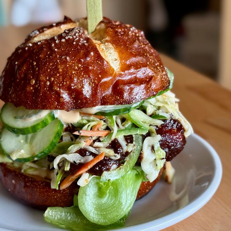 Korean BBQ Tempeh Sandwich (V) photo