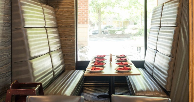 Private dining booth