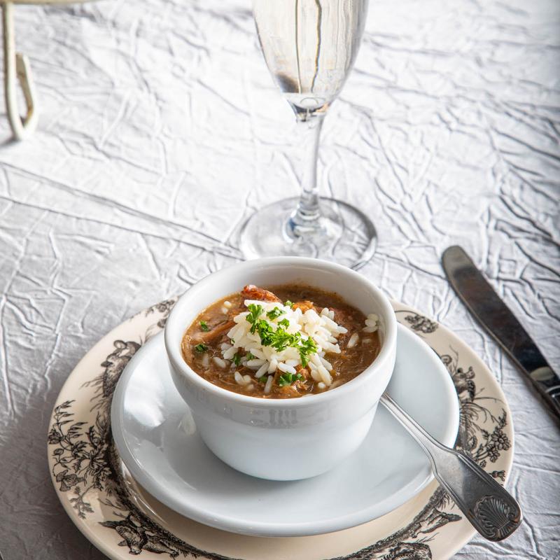 Chicken & Sausage Gumbo OR Tomato Basil Soup photo