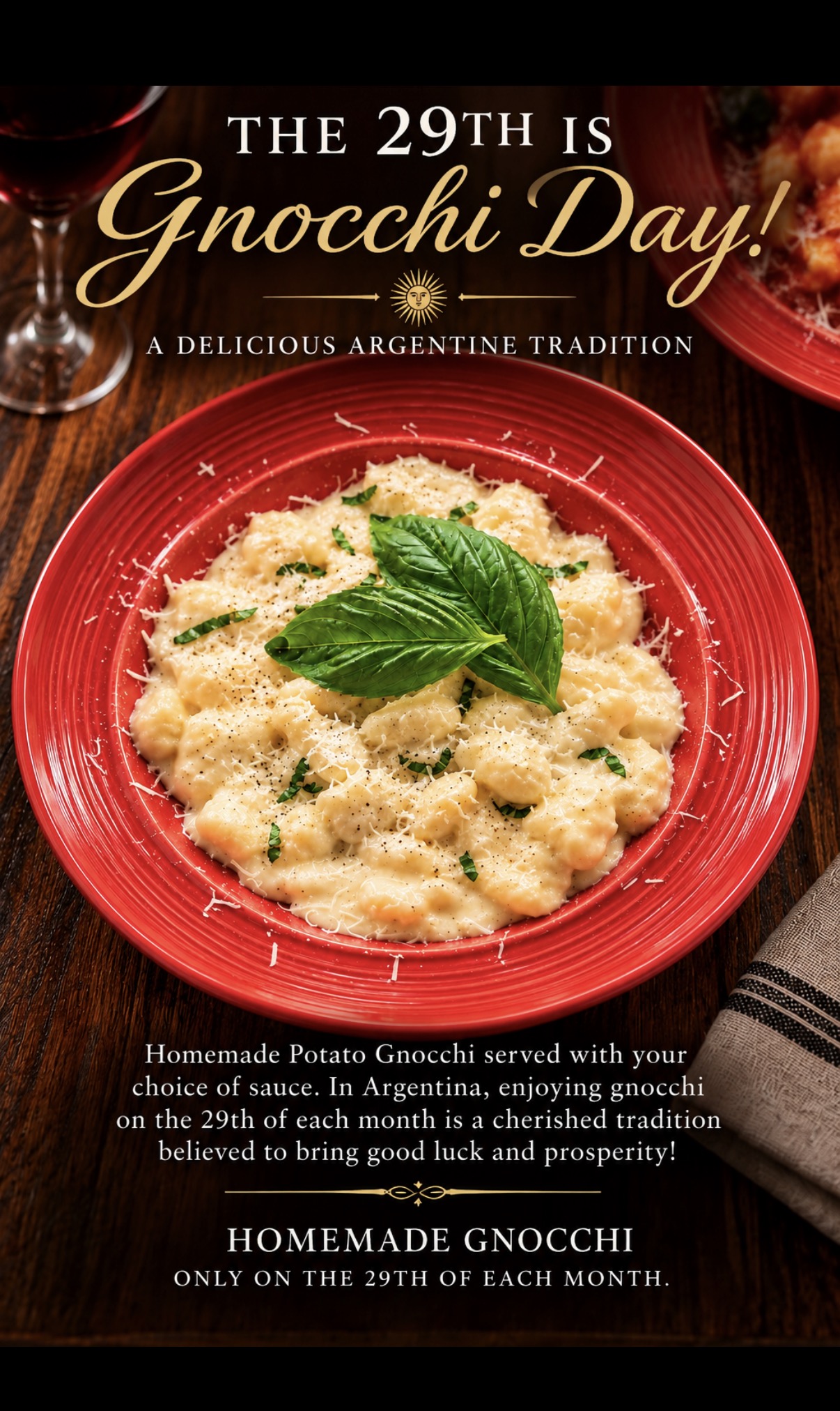 Gnocchi pasta