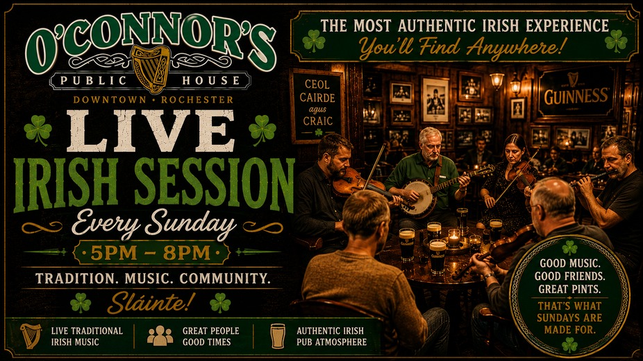 Live Irish Session Sunday's event photo