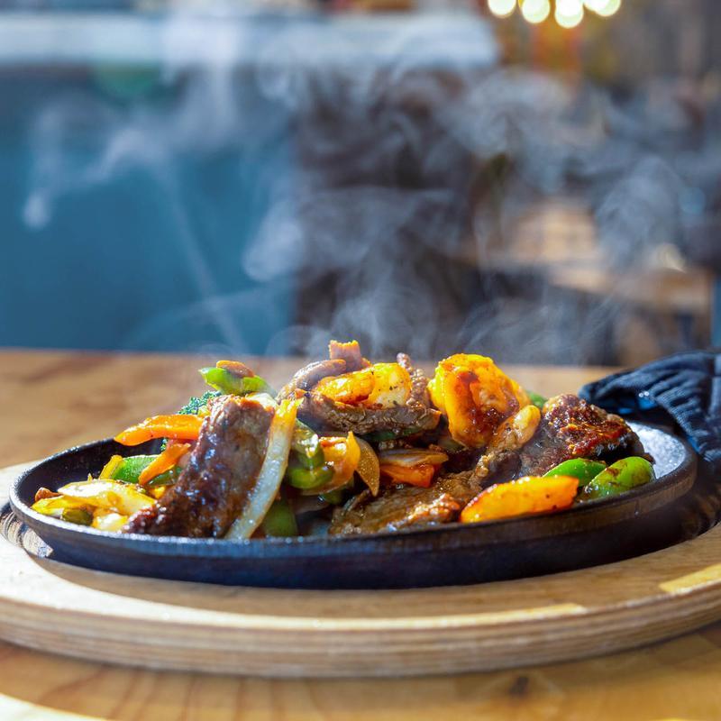 Mongolian Fajita Plate photo