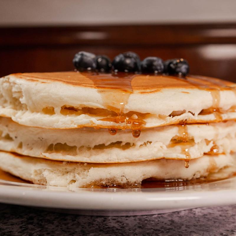 Pancakes with Mixed Berries (V) photo