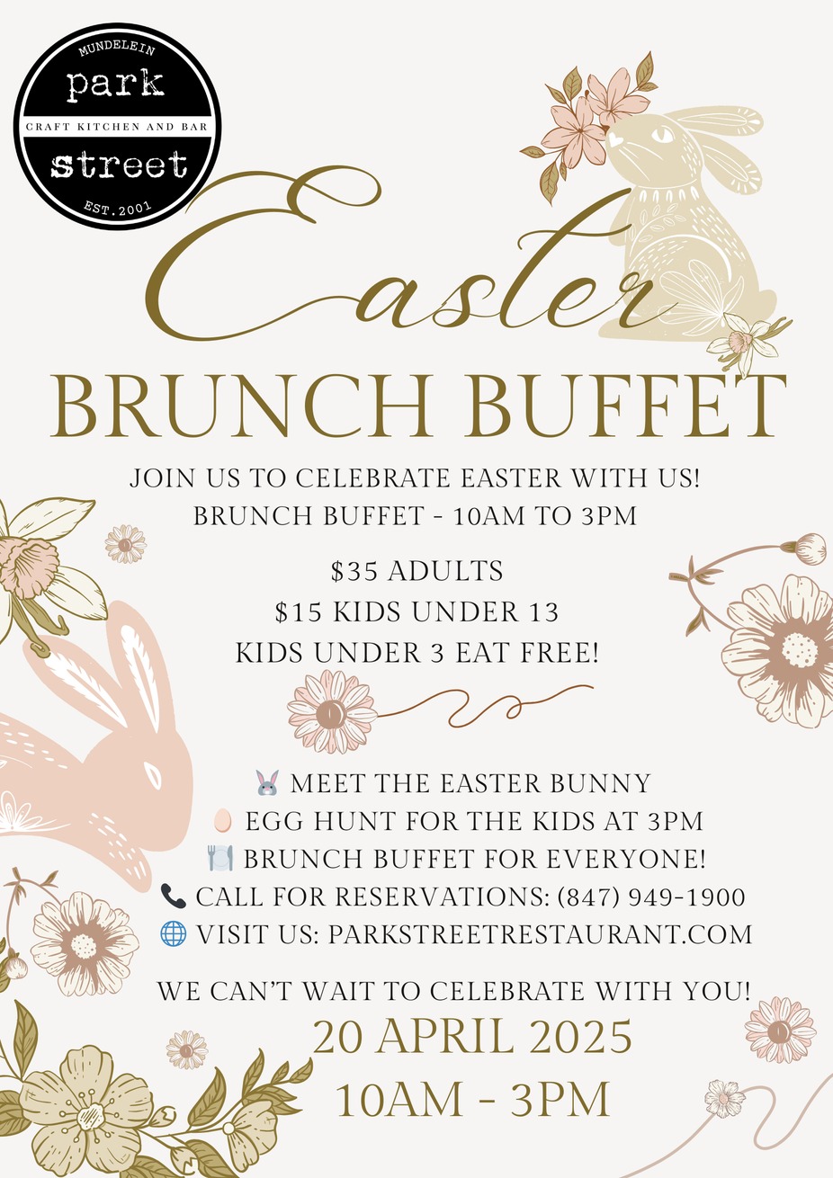 Easter Brunch Buffet event photo