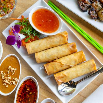 Crispy Spring Rolls.