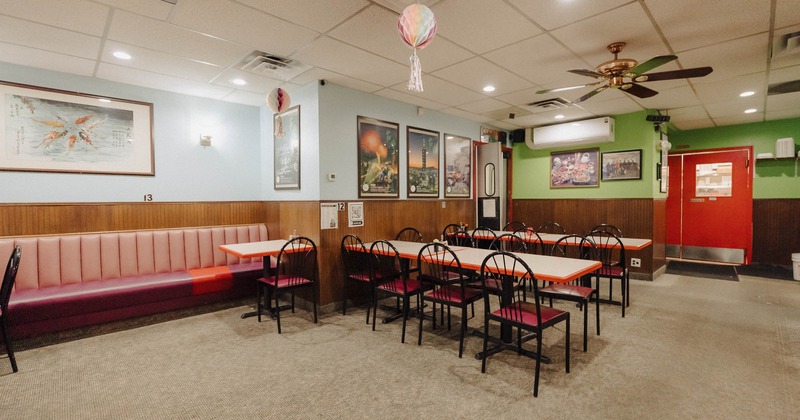 Interior, seating area