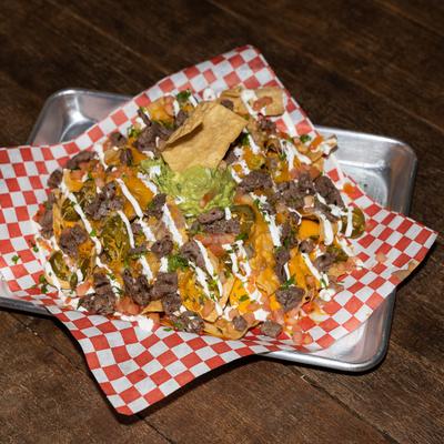 Steak nachos.