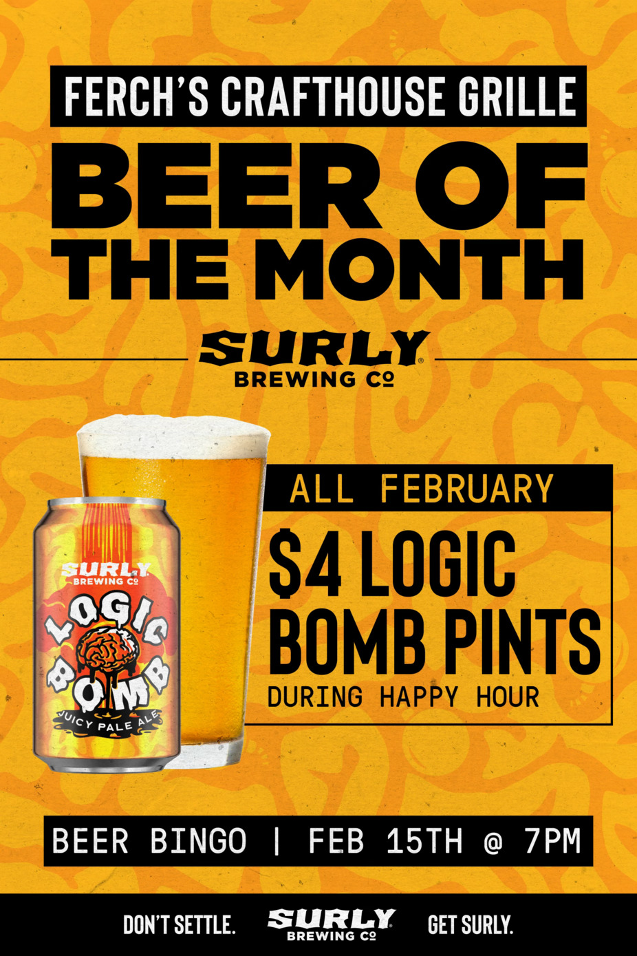Brewery of the Month- Surly & Music Bingo event photo