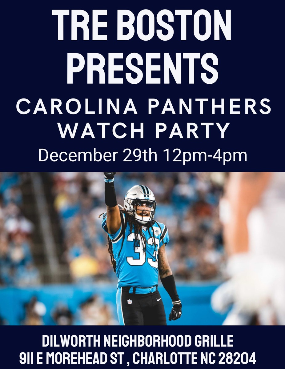 Carolina Panthers Watch Party with Tre Boston event photo