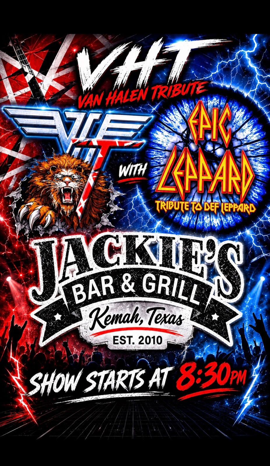 VHT -Van Halen Tribute with Epic Leppard event photo