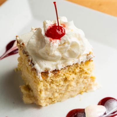 Tres Leches Cake.
