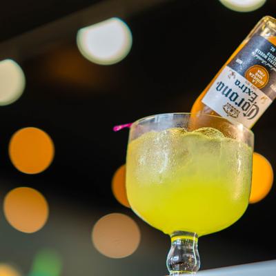 Coronarita cocktail.