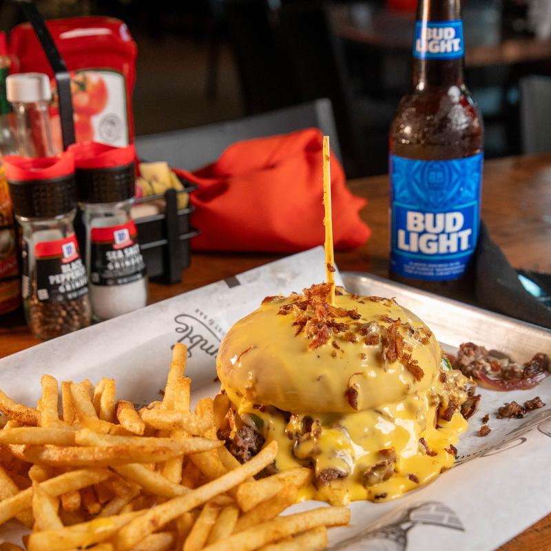 menu item 16 of 21, Philly Cheeseburger