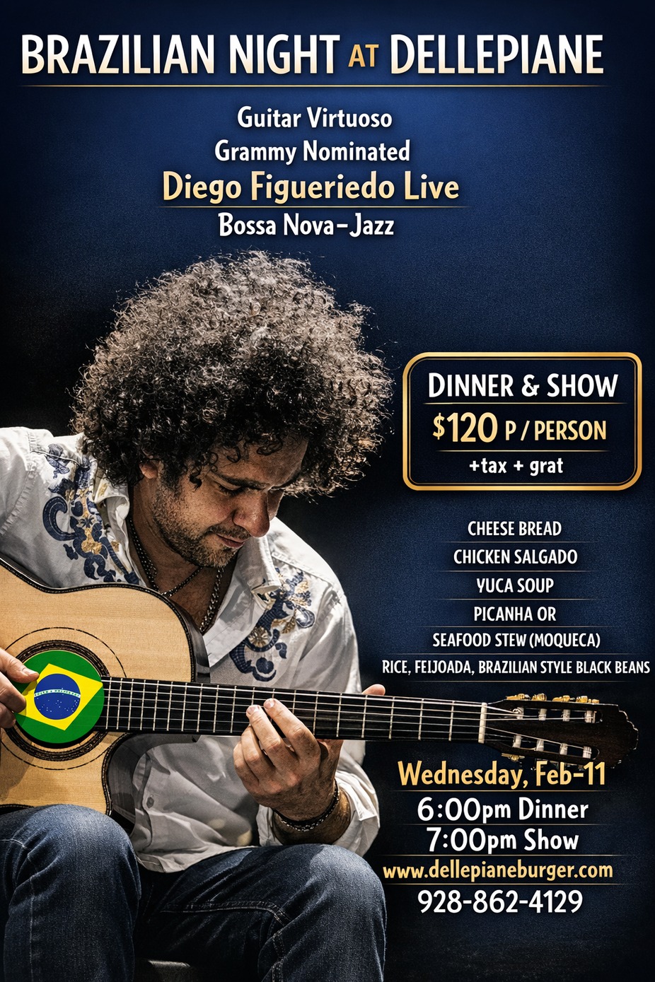 BRAZILIAN NIGHT W/DIEGO FIGUEREDO event photo