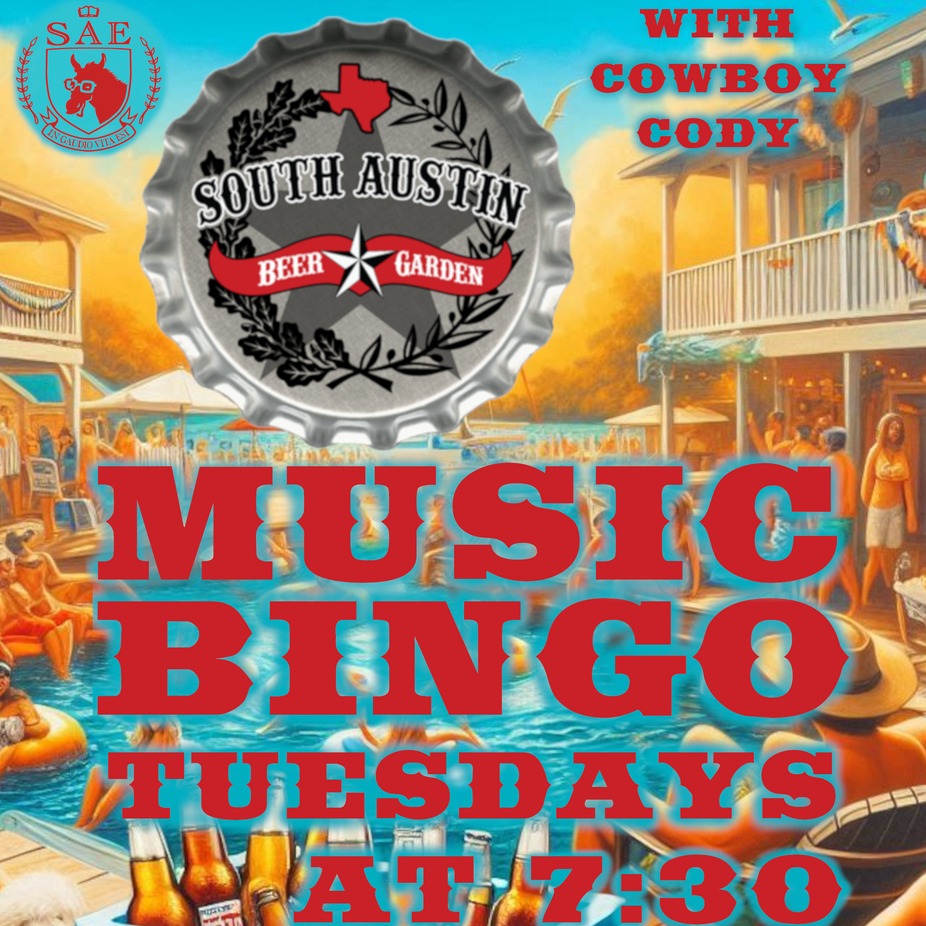 Music. Bingo event photo