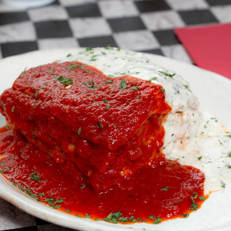 menu item 3 of 9, Lasagna