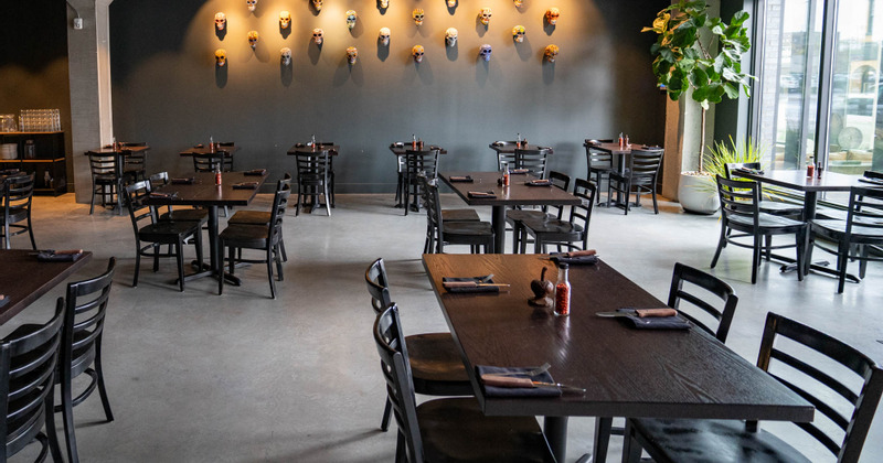 Interior, main dining area