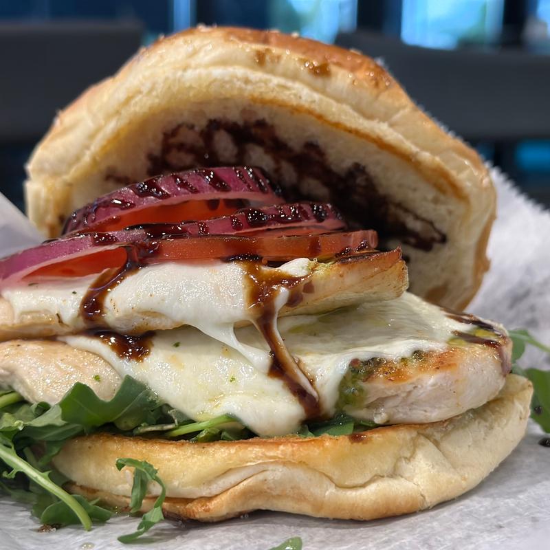 Pesto Chicken Burger photo