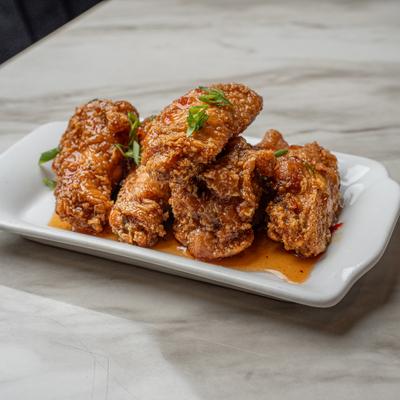 Sweet Chili Chicken Wings.