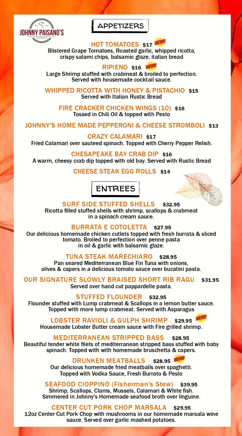 Specials flyer 1